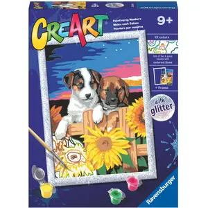 Ravensburger CreArt Sunset paw-fection