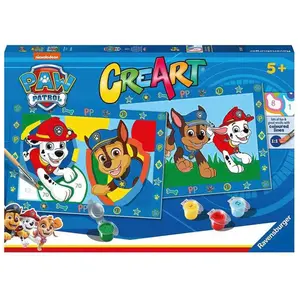 Ravensburger Creart Serie Junior 2 X Helfer Auf Vier Pfoten Malspiel