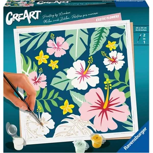 Ravensburger Malen nach Zahlen Exotic Plants, Made in Europe