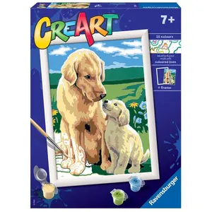 Ravensburger Erschaffe Das Brettspiel Seriens Retriever Auf Der Wiese