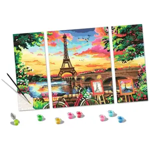 Coloriage triptyque paris Ravensburger CreArt Triptyque Paris TU