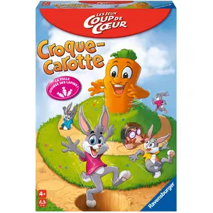 Ravensburger Croque Carotte 'Coup de coeur', Brettspiel, Glücksspiel, 4 Jahr(e), Familienspiel