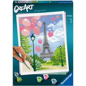 Ravensburger Malen nach Zahlen- Frühling in Paris