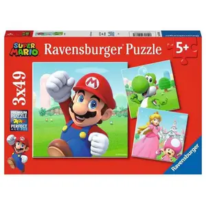 Ravensburger Super Mario Puzzle 3x49 Teile günstig