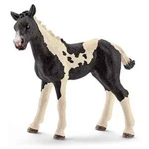 schleich FARM WORLD Pinto Fohlen, 3 Jahr(e), Schwarz, Weiß, 1 Stück(e) günstig