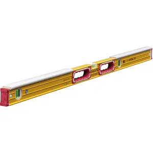 Stabila 196-2 K, Wasserwaage, 1,22 m, Rot, Gelb, 0,5 mm/m, Aluminium günstig
