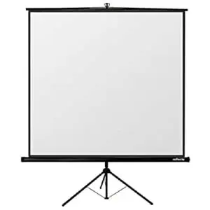 Reflecta Crystal-Line Stativ lux 180x180 (100", 1:1), Leinwand, Schwarz