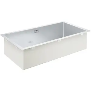 GROHE K700 90-S, Unterbauspüle, Rechteckig, Edelstahl, Edelstahl, 1 Becken, Rechteckig günstig