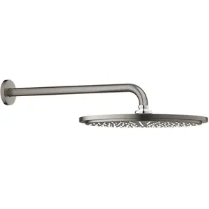 Grohe, Duschbrause, Kopfbrause Set Rainshower Cosmopolitan 310 26066AL0 31 cm inkl. Brausearm 38 cm hard graphi (1 Strahlart, 9 l/min) günstig