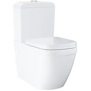 GROHE Euro Keramik Stand-WC-Kombination, spülrandlos günstig