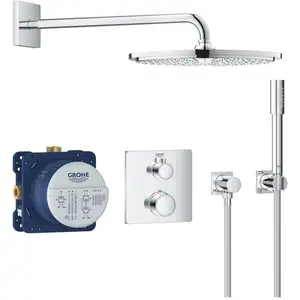 GROHE Duschsystem Unterputz Grohtherm 34730, mit Grohtherm Thermostat ... günstig
