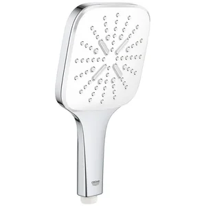 Grohe Brausegarnitur Vitalio Smartactive 130 Cube Handbrause, EcoJoy, chrom/weiß (26595000) günstig