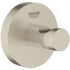 Grohe, Handtuchhalter + Handtuchhaken, Bademantelhaken Essentials nickel gebrstet 40364EN1 günstig