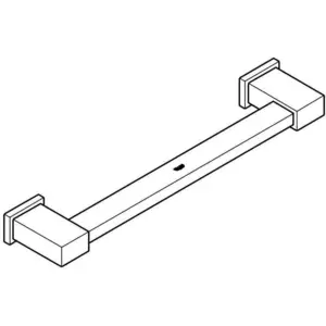 GROHE Essentials, Chrom, Metall, Chrom, 1 Stück(e), 34 cm, 392 mm günstig