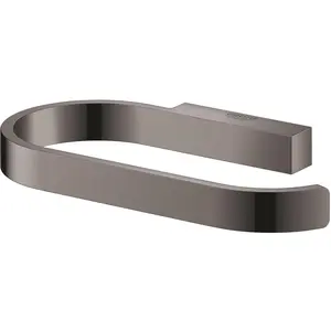 Grohe, Toilettenpapierhalter, Toilettenpapierhalter SELECTION ohne Deckel hard graphite günstig