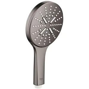 Grohe, Duschbrause, Handbr RAINSHOWER SMARTACTIVE 130 hard graphite (3 Strahlarten, 9.50 l/min) günstig