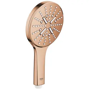 Grohe, Duschbrause, Handbr RAINSHOWER SMARTACTIVE 130 warm sunset (3 Strahlarten, 8.50 l/min) günstig