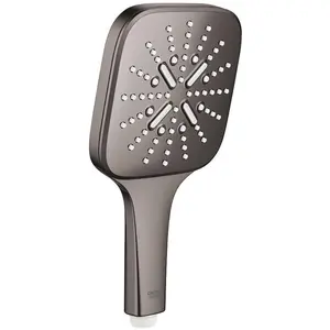Grohe, Duschbrause, HB RAINSHOWER SMARTACTIVE 130 CUBE hard graphite (3 Strahlarten, 9.50 l/min) günstig