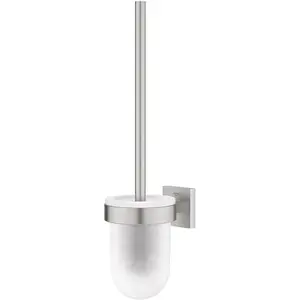 Grohe, Toilettenbürste, Start Cube QuickFix Toilettenbürstengarnitur, klebbar, supersteel günstig