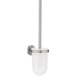 Grohe, Toilettenbürste, Start QuickFix Toilettenbürstengarnitur, klebbar, supersteel günstig