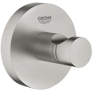 Grohe, Handtuchhalter + Handtuchhaken, Start QuickFix Bademantelhaken, klebbar, supersteel günstig