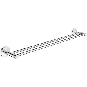 Grohe, Handtuchhalter + Handtuchhaken, Start QuickFix Doppel-Badetuchhalter günstig
