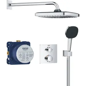 GROHE Precision Duschsystem, Unterputz, mit Vitalio Comfort 250, eckig günstig