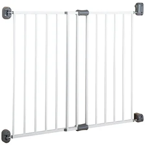 roba® Türschutzgitter Easy Step, Metall Schutzgitter weiß, extra hoch,... günstig