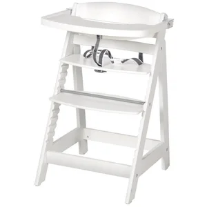 roba® Hochstuhl Sit Up FUN, inkl abnehmbarem Essbrett & Bügel, weiß