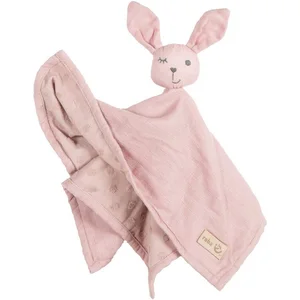 roba® Schmusetuch Lil Planet, rosa/mauve, GOTS made with organic mater...