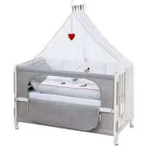 roba Babybett 'Adam & Eule': Beistellbett zum Elternbett 60x120 cm mit... günstig