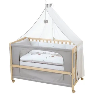 roba® Beistellbett Room Bed, Beistellbett zum Elternbett mit komplette... günstig