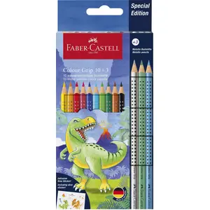 FABER-CASTELL Buntstifte Colour Grip Mehrfarbig