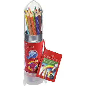 Faber-Castell, Malstifte, Colour Grip 2001 Rakete Metal (15x)