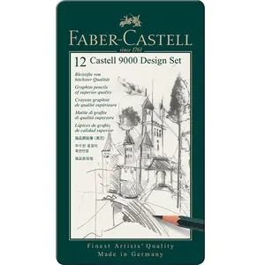 Faber Castell 9000er Design Set Graphitstift 12 Einheiten