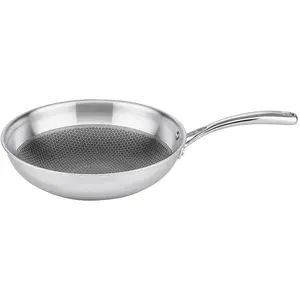 ELO Wokpfanne Relief Evol. 30cm, Pfanne + Kochtopf, Silber