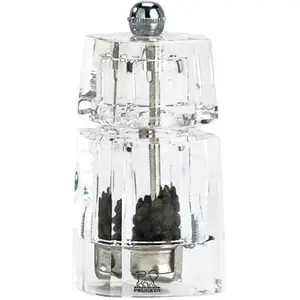Peugeot CHAUMONT Pfeffermühle Acryl 11 cm, Pfeffermühle + Salzmühle, Transparent