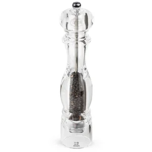 PEUGEOT Pfeffermühle NANCY 30cm Acryl Transparent Stahlmahlwerk Gewürz... günstig