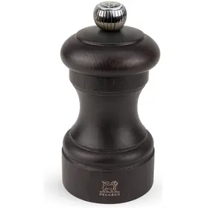 Peugeot BISTRO Salzmühle Buchenholz Schokolade 10 cm, Pfeffermühle + Salzmühle, Braun
