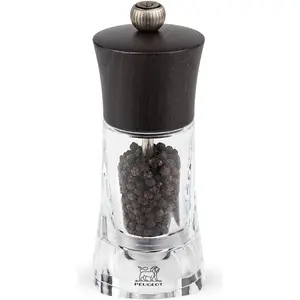 Peugeot Oleron, Pfeffermühle + Salzmühle, Schwarz, Transparent günstig