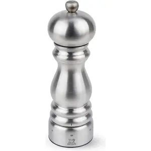 Peugeot Paris Chef U'SELECT Zirlion Salzmühle 18 cm, Pfeffermühle + Salzmühle, Silber