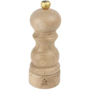 Peugeot PARIS U'SELECT Zirlion Salzmühle Naturhellhell 15 cm, Pfeffermühle + Salzmühle, Braun günstig