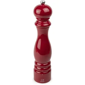 Peugeot PARIS U'SELECT Zirlion Salzmühle rot lackiert 30 cm, Pfeffermühle + Salzmühle, Rot günstig