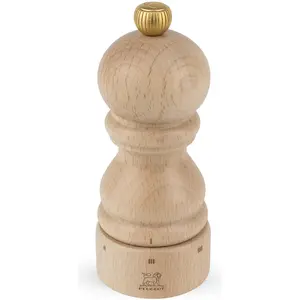 Peugeot PARIS U'SELECT Zirlion Salzmühle Naturhell 12 cm, Pfeffermühle + Salzmühle, Braun günstig