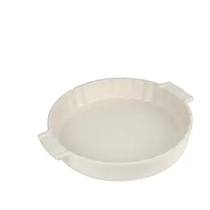 Peugeot Tarteform, Auflaufform, Beige, Weiss