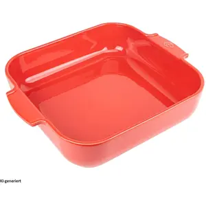 Peugeot Appolia Auflaufform aus Keramik, Auflaufform, Rot