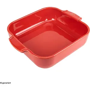 Peugeot Appolia Auflaufform aus Keramik, Auflaufform, Rot