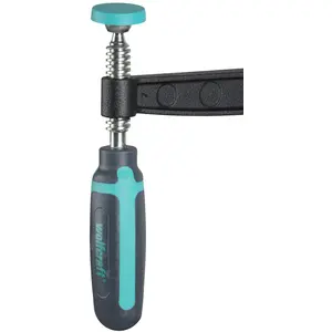 wolfcraft, Schraubstock + Zwinge, 1 SZ - Schraubzwinge 120/450mm (450 mm) günstig