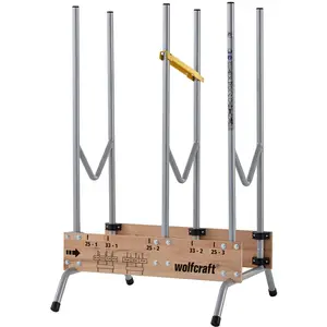 wolfcraft, Werkbank + Arbeitsbock, 1 Sägebock 700x1120x675mm (67.50 cm, 70 cm)