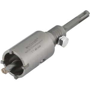 wolfcraft, Lochsäge, 1 Bohrkrone HM, SDS-Plus Schaft ø40mm (40 mm)